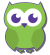 My Friendly Eyes Owl Logo